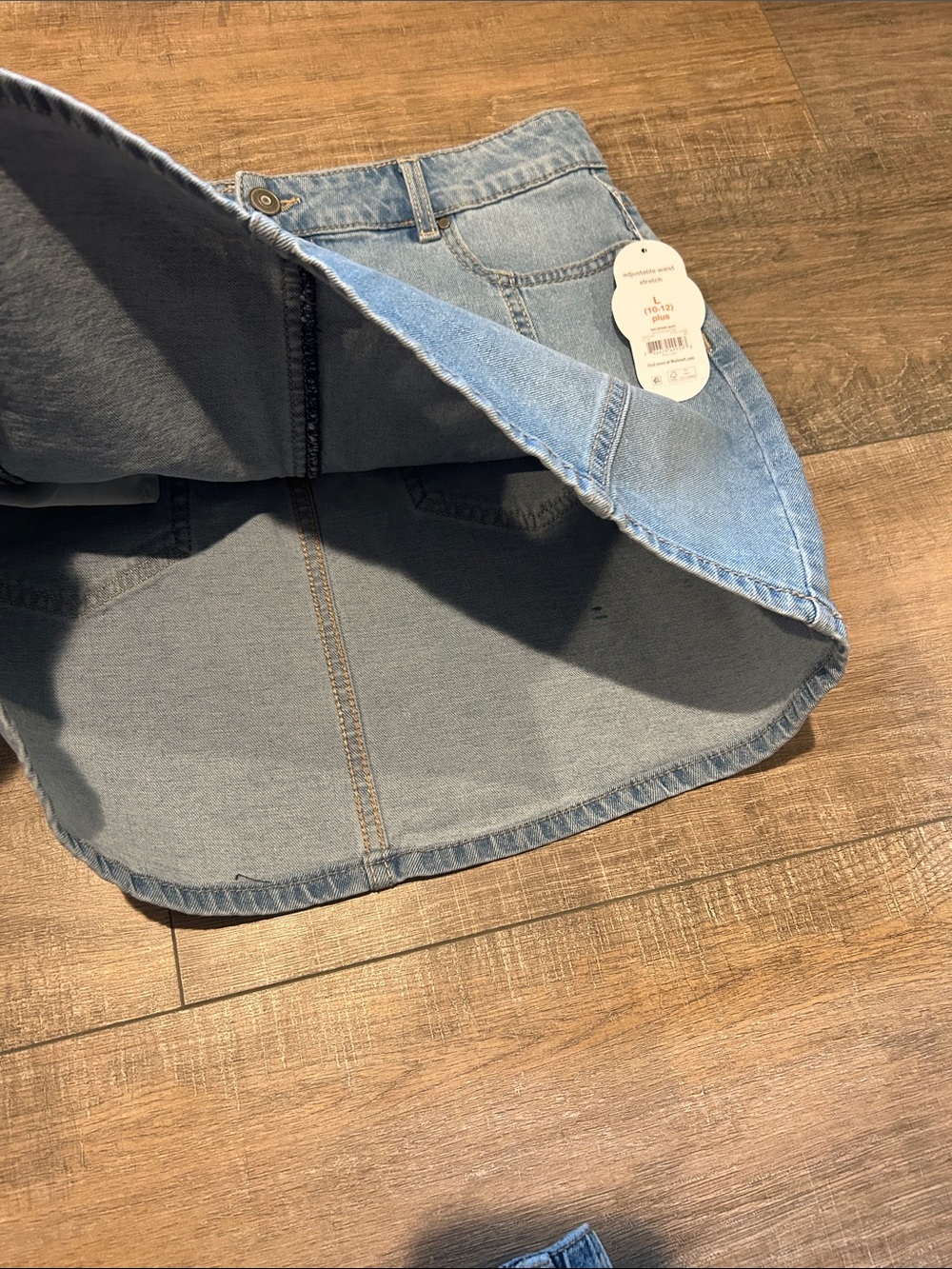 NEW!!! L(10/12) Plus denim skirts - Picture 8 of 11